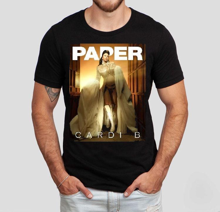 Cardi B Graces The Cover Of Paper Magazine Shirt Cardi B Graces The Cover Of Paper Magazine Shirt