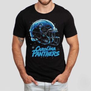 Carolina Panthers Nfl Halftone Christmas Helmet Series 2025 Shirt Carolina Panthers Nfl Halftone Christmas Helmet Series 2025 Shirt