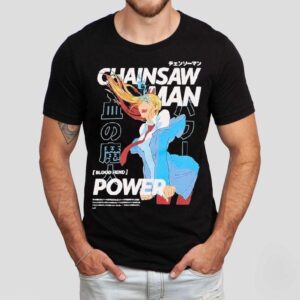 Chainsaw Man Blood Fiend Power Magazine Shirt