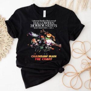 Chainsaw Man The Chaos Halloween Horror Nights Inside The Dreamworks Theatre 2025 On September 4 November 2 Shirt