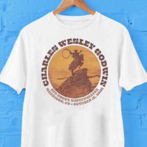 Charles Wesley Godwin Oct 15 2025 Red Rocks Show Shirt Charles Wesley Godwin Oct 15 2025 Red Rocks Show Shirt