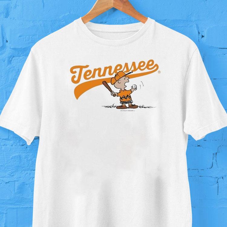 Charlie Brown The Peanuts X Tennessee Volunrs Shirt Charlie Brown The Peanuts X Tennessee Volunrs Shirt