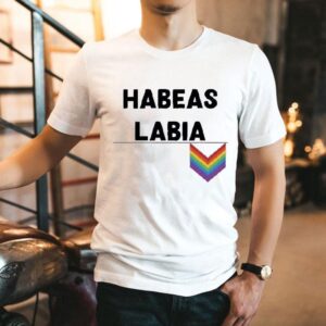 Chris Boden Wearing Habeas Labia Pride Shirt Chris Boden Wearing Habeas Labia Pride Shirt