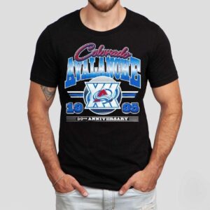 Colorado Avalanche 30th Anniversary 1995 Vintage Shirt Colorado Avalanche 30th Anniversary 1995 Vintage Shirt