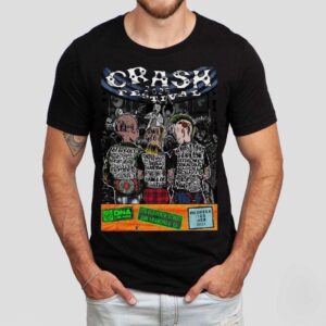 Crash Festival October 17 18, 2025 Dna Lounge In San Francisco Ca Shirt Crash Festival October 17 18, 2025 Dna Lounge In San Francisco Ca Shirt