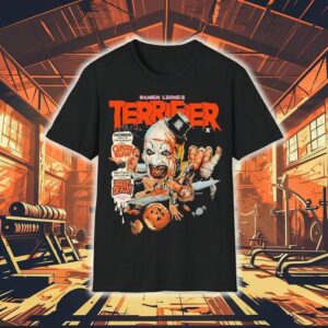 Damien Leone’s Terrifier X Horror From The Edge Of Insanity It’s A Circus Of Blood Trick Or Treat Death Shirt Damien Leone’s Terrifier X Horror From The Edge Of Insanity It’s A Circus Of Blood Trick Or Treat Death Shirt