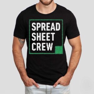 Deadly Slob Spread Sheet Crew Shirt Deadly Slob Spread Sheet Crew Shirt