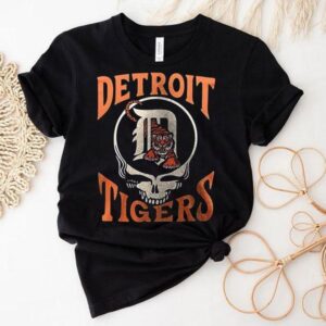 Detroit Tigers X Grateful Dead 2025 Logo Shirt Detroit Tigers X Grateful Dead 2025 Logo Shirt
