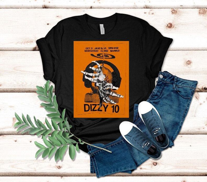 Dizzy 10 Halloween Event Brooklyn October 31 2025 Shirt Dizzy 10 Halloween Event Brooklyn October 31 2025 Shirt