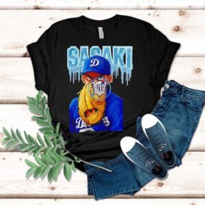 Dodgers Roki Sasaki Ice Anime Shirt
