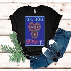 Dr. Dog With Fruit Bats Red Rocks Amphitheatre Morrison Colorado July 18th 2024 Shirt