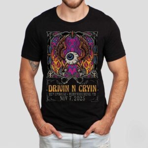 Drivin N’ Cryin November 7 2025 Hop Springs Beer Park Show Shirt