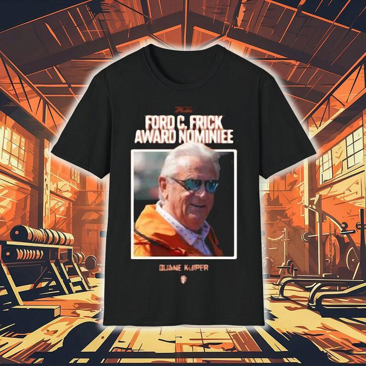 Duane Kuiper 2026 Ford C. Frick Award Nominee Shirt Duane Kuiper 2026 Ford C. Frick Award Nominee Shirt