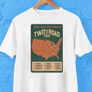 Dustin Lynch Scotty Mccreery Two For The Road Tour 2025 Shirt