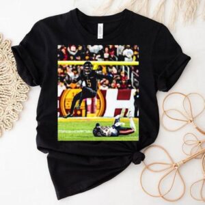 Father With Jayden Daniels And Chicago Bears Shirt