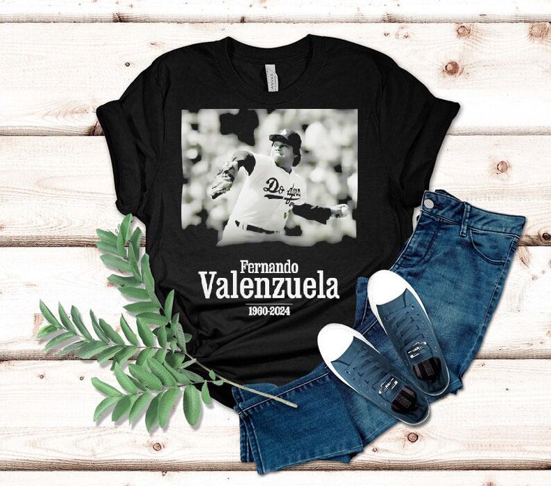 Fernando Valenzuela Los Angeles Dodgers Baseball 1960 2024 Shirt Fernando Valenzuela Los Angeles Dodgers Baseball 1960 2024 Shirt
