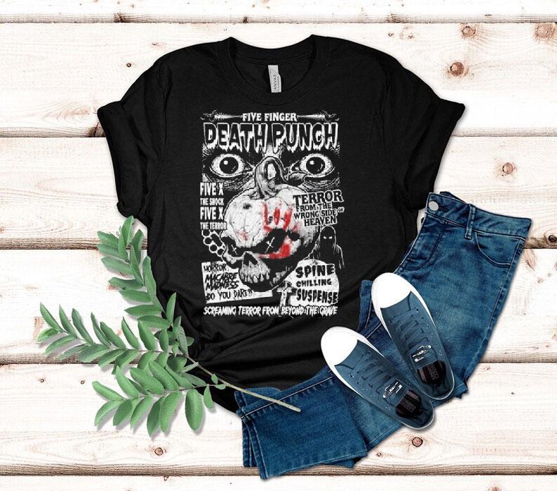 Five Finger Death Punch X The Terror Screaming Terror From Beyond The Grave Shirt Five Finger Death Punch X The Terror Screaming Terror From Beyond The Grave Shirt