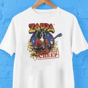 Frank Zappa Cheaper Than Cheep Guitar Shirt