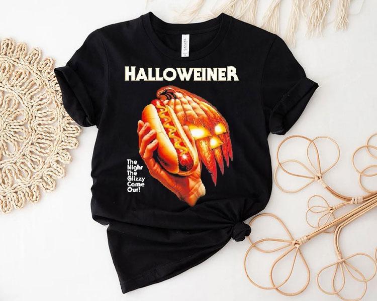 Freddy Krueger Halloweiner The Night The Glizzy Came Out Halloween Hotdog Shirt Freddy Krueger Halloweiner The Night The Glizzy Came Out Halloween Hotdog Shirt