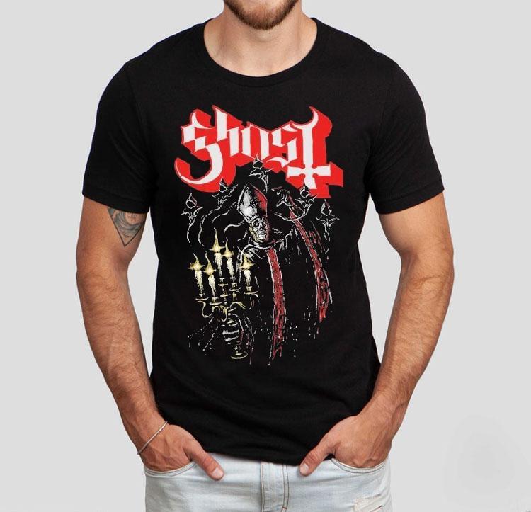 Ghost Haunted Candelabra Shirt Ghost Haunted Candelabra Shirt