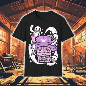 Goblin Tengu Scared Reindeer Tshirt