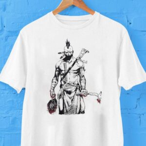 Half Face Blades Scalper Axe Shirt