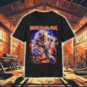 Heavy Metal Beast In Black Shirt