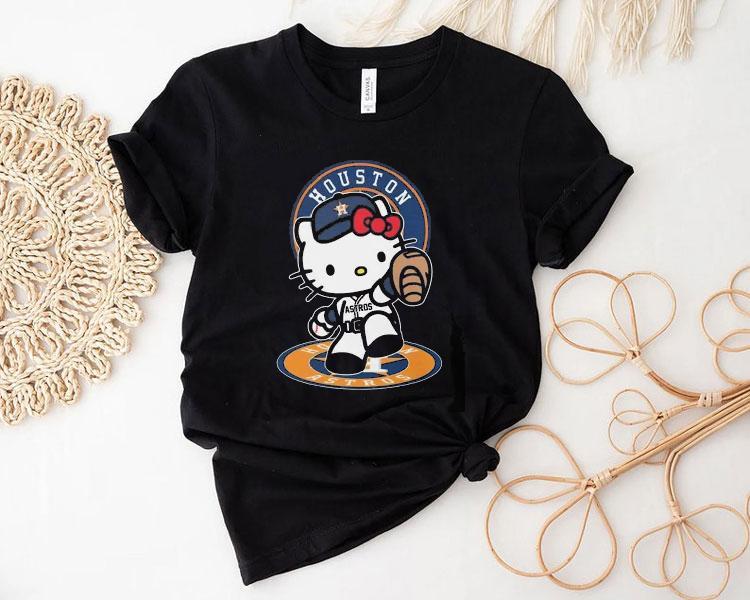 Hello Kitty Player Houston Astros Baseball Shirt Hello Kitty Player Houston Astros Baseball Shirt