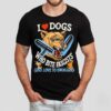 I Love Dog Who Bite Fascists And Love To Snuggle Shirt