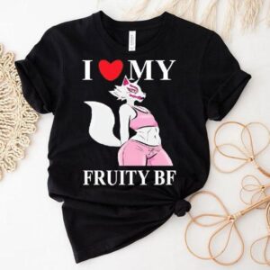 I Love My Fruity Bf Lgbt Fox Shirt