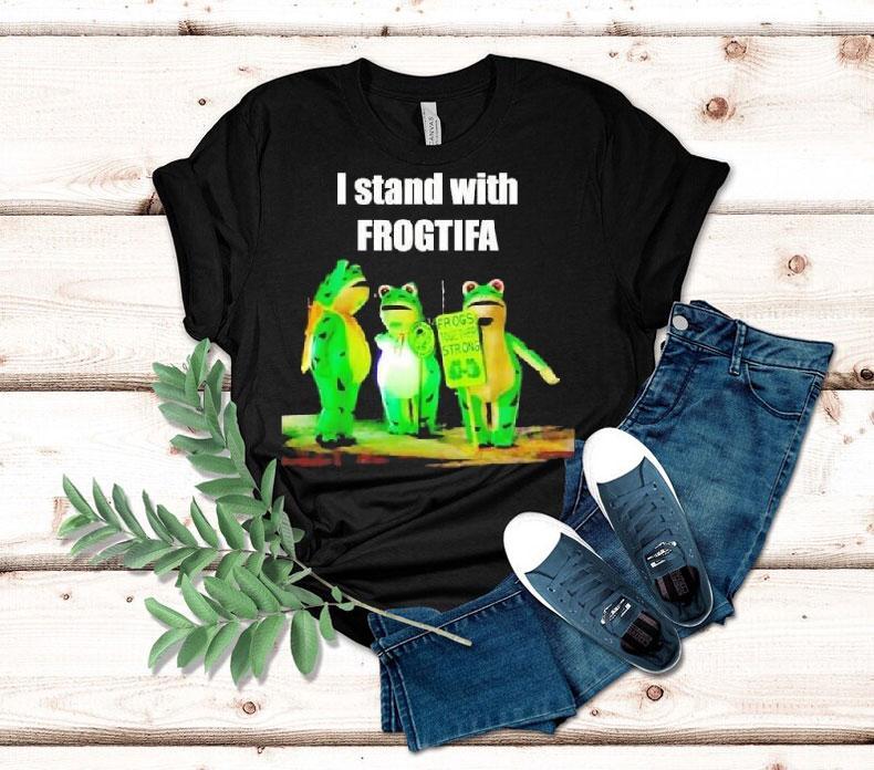 I Stand With Frogtifa Portland Frog Shirt I Stand With Frogtifa Portland Frog Shirt