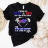 I Wear My Blue And Red Year Round Because Being A Bills Fan 2025 Shirt