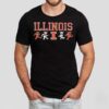 Illinois Fighting Illini X Grateful Dead Mascot Bears 2025 Shirt