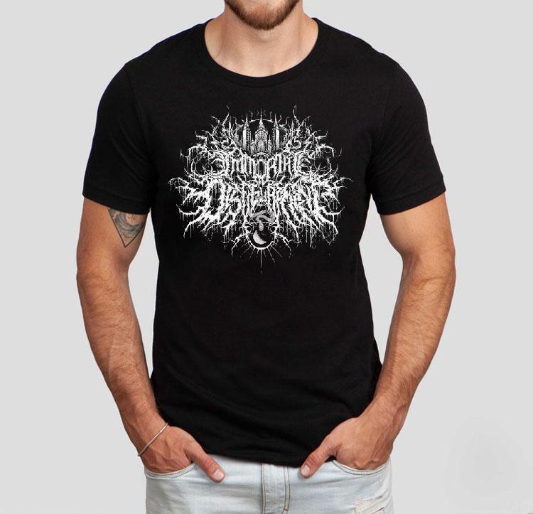 Immortal Disfigurement Hell Blackletter Shirt Immortal Disfigurement Hell Blackletter Shirt