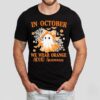 In October We Wear Orange Adhd Awareness Ghost Bow Coquette Shirt