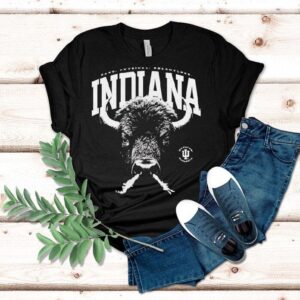Indiana Hoosiers Fast Physical Relentless Bison Mascot Shirt Indiana Hoosiers Fast Physical Relentless Bison Mascot Shirt