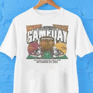 Iowa State Cyclones Vs Arizona State Sun Devils 2025 Gameday Shirt Iowa State Cyclones Vs Arizona State Sun Devils 2025 Gameday Shirt