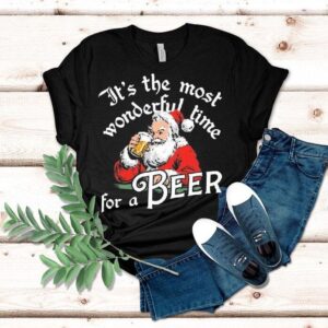 It’s The Most Wonderful Time For A Beer Christmas Shirt