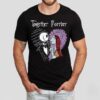 Jack Skellington And Sally Painajainen Ennen Joulua Together Forever Shirt