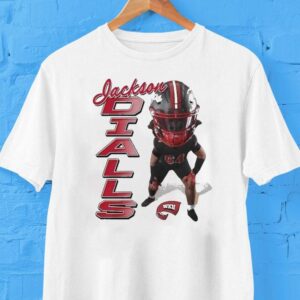 Jackson Dialls Elevated Caricature Western Kentucky Wku Shirt