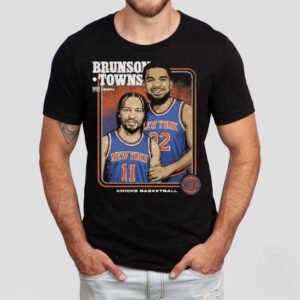 Jalen Brunson Karl-anthony Towns New York Knicks Step Brothers Shirt Jalen Brunson Karl-anthony Towns New York Knicks Step Brothers Shirt