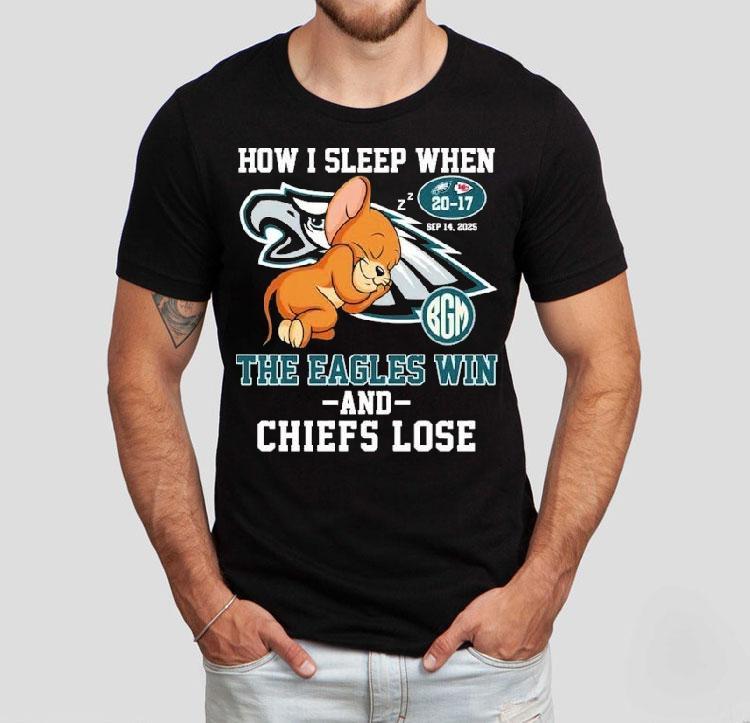 Jerry Philadelphia Eagles Philly How I Sleep When The Eagle Win And Kansas City Chiefs Lose Rat Shirt Jerry Philadelphia Eagles Philly How I Sleep When The Eagle Win And Kansas City Chiefs Lose Rat Shirt