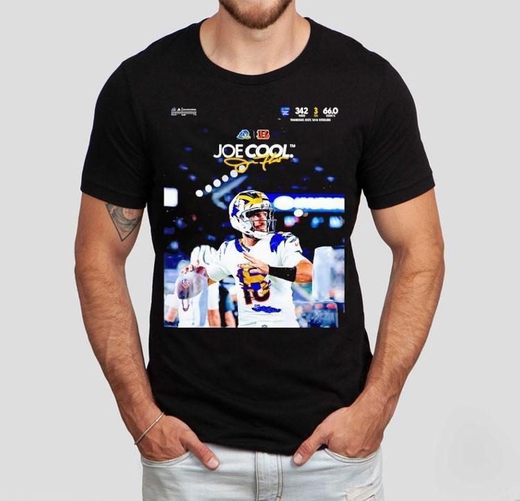 Joe Flacco Joe Cool Delaware Blue Hens X Cincinnati Benglas 2025 Shirt Joe Flacco Joe Cool Delaware Blue Hens X Cincinnati Benglas 2025 Shirt