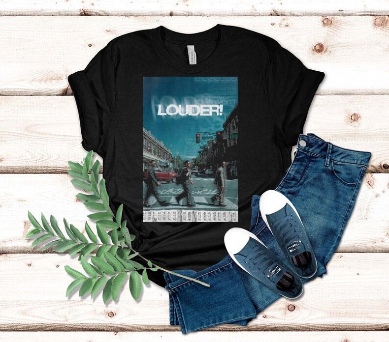 Jonas Brothers Louder! Road Abbey Shirt Jonas Brothers Louder! Road Abbey Shirt