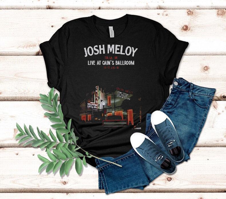 Josh Meloy October 17-18 2025 Tulsa, Ok Concert Shirt Josh Meloy October 17-18 2025 Tulsa, Ok Concert Shirt