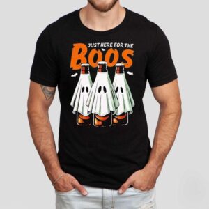 Just Here For The Boos Halloween Shirt