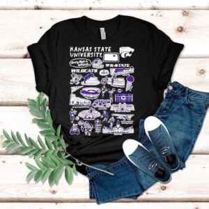 Kansas State University Every Man A Wilcat Est 1863 Shirt