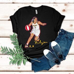 Kelsey Mitchell Superstar Pose Indiana Signature Tshirt