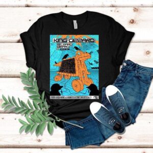 King Gizzard And The Lizard Wizard Melbourne Australia At Fed Square On October Tshirt