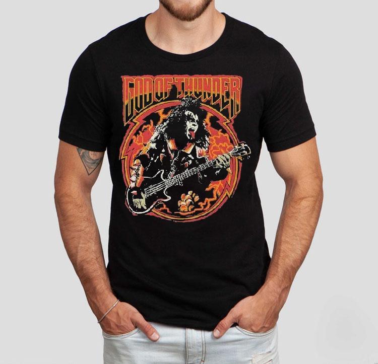 Kiss God Of Thunder Shirt Kiss God Of Thunder Shirt